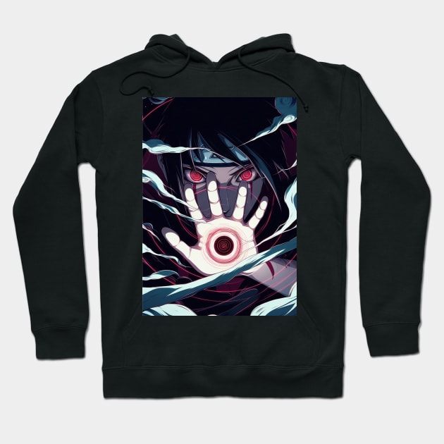 Itachi casting genjutsu Hoodie by Cuddle : Prints & Designs